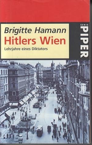 Bild des Verkäufers für Hitlers Wien. Lehrjahre eines Diktators zum Verkauf von Allgäuer Online Antiquariat