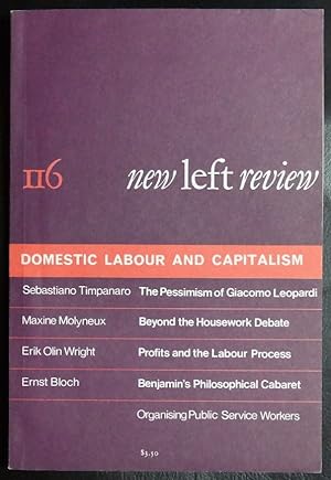 Imagen del vendedor de New Left Review (July-August 1979): Domestic Labour and Capitalism (116) a la venta por GuthrieBooks