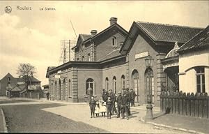 Postkarte Carte Postale Roulers Station