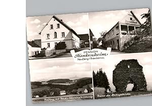 Postkarte Carte Postale Neufang Pension Frankenheim