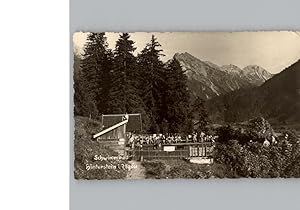 Postkarte Carte Postale Hinterstein Schwimmbad