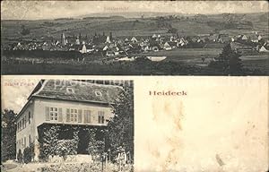 Postkarte Carte Postale Heideck Mittelfranken Schloss Kreuth Totalansicht
