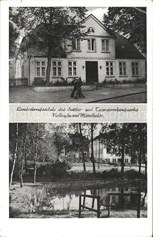 Bild des Verkufers fr Postkarte Carte Postale Kellinghusen Sattler- und Tapezierhandwerk Berufsschule zum Verkauf von Versandhandel Boeger