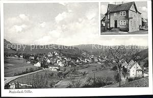 Postkarte Carte Postale Medenbach Dillkreis Gasthaus Metzgerei Heinrich Cunz