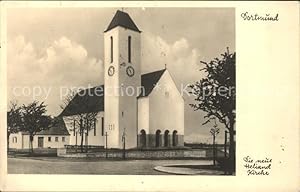 Bild des Verkufers fr Postkarte Carte Postale Dortmund Heliand-Kirche zum Verkauf von Versandhandel Boeger
