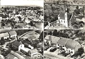 Bild des Verkufers fr Postkarte Carte Postale Plaine-de-Walsch Village Est Eglise Saint Charles Mairie Ecole Remen zum Verkauf von Versandhandel Boeger