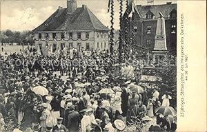 Postkarte Carte Postale Darkehmen Ostpreussen 25 Jähriges Stiftungsfest des Kriegervereins