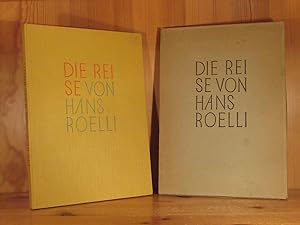 Bild des Verkufers fr Die Reise. Verse von Hans Roelli (signiertes Widmungs-Exemplar) zum Verkauf von Das Konversations-Lexikon