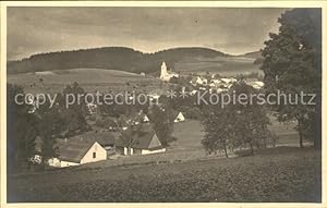 Postkarte Carte Postale Giesshübel Adlergebirge Tschechien Panorama
