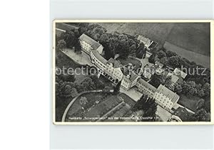 Postkarte Carte Postale Clausthal-Zellerfeld Heilstätte Schwarzenbach Fliegeraufnahme