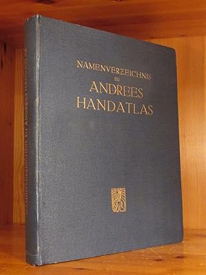 Namenverzeichnis zu Andrees Handatlas.