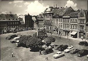 Postkarte Carte Postale Ceska Lipa Böhmisch Leipa Marktplatz