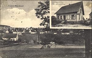 Postkarte Carte Postale Marbach Villingen-Schwenningen Handlung Fehrenbacher