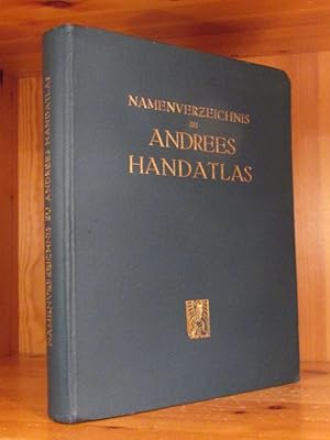 Namenverzeichnis zu Andrees Handatlas.