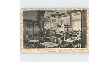 Postkarte Carte Postale Wilhelmshaven Cafe Monopol Gaststube