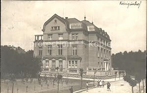 Postkarte Carte Postale Königinhof Elbe Tschechien Gebäude