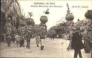 Postkarte Carte Postale Nice Alpes Maritimes Carnaval de Nice Vieilles Marmites bon Bouillon