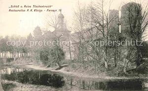 Postkarte Carte Postale Tüschenbroich Erft Schloss und Ruine Tüschenbroich