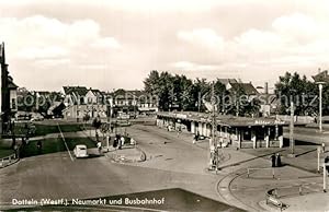 Postkarte Carte Postale Datteln Neumarkt Busbahnhof