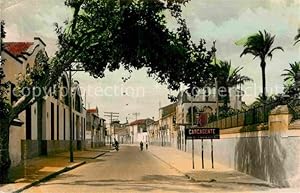 Postkarte Carte Postale Cartagena Murcia Ortsschild