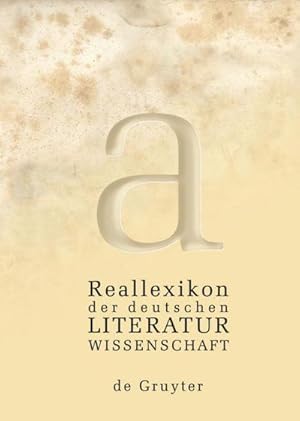 Bild des Verkufers fr Reallexikon der deutschen Literaturwissenschaft. 3 Bnde : Neubearbeitung des Reallexikons der deutschen Literaturgeschichte zum Verkauf von AHA-BUCH GmbH