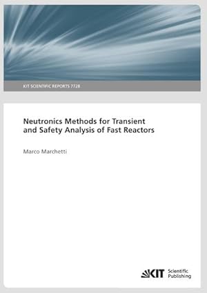 Bild des Verkufers fr Neutronics Methods for Transient and Safety Analysis of Fast Reactors zum Verkauf von AHA-BUCH GmbH