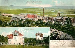 Postkarte Carte Postale Berka Werra Kaliwerk Alexandershall Villen im Wolfter