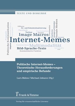 Bild des Verkufers fr Politische Internet-Memes  Theoretische Herausforderungen und empirische Befunde zum Verkauf von AHA-BUCH GmbH