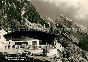 Postkarte Carte Postale Oberstdorf Höfats Berggasthaus Gerstruben