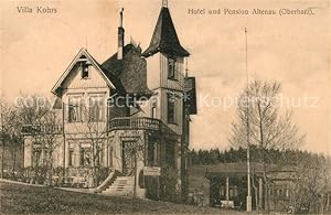 Postkarte Carte Postale Altenau Harz Villa Kohrs Hotel Pension