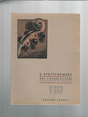 Image du vendeur pour The Art of Playing the Violoncello (Das Violoncellspiel) mis en vente par Mom and Pop's Book Shop,