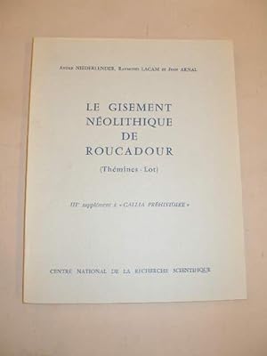 LE GISEMENT NEOLITHIQUE DE ROUCADOUR ( THEMINES-LOT )