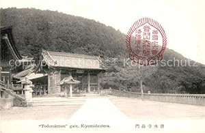 Postkarte Carte Postale Kiyomizu Todorokmon gate