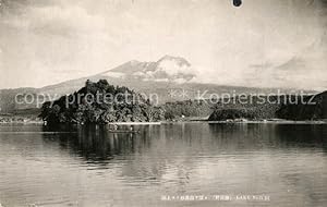 Postkarte Carte Postale Nagano Nagano Lake Nojiri