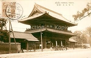 Postkarte Carte Postale Tokyo Zojoji Temple