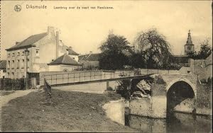 Postkarte Carte Postale Diksmuide Laanbrug Handzame x