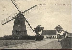 Postkarte Carte Postale Roulers Moulin Espagne Windmühle x