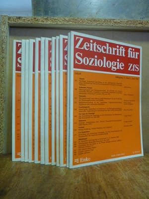 Zeitschrift für Soziologie, Heft 3, 1984 / Heft 5, 1985 / Heft 2, 1986 / Heft 5, 1986 / Heft 4, 1...