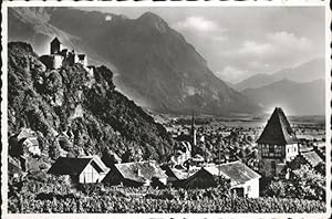 Postkarte Carte Postale Vaduz Schloss