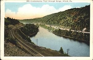 Immagine del venditore per Postkarte Carte Postale Scranton Pennsylvania Lackawanna Trail Gorge Alford venduto da Versandhandel Boeger