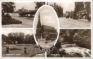 Postkarte Carte Postale Bury Park Church