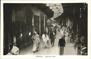 Postkarte Carte Postale Tripoli Sul el Turk
