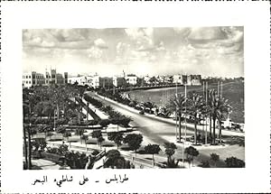 Postkarte Carte Postale Tripoli Lungomare
