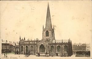 Postkarte Carte Postale Sheffield Cathedral