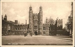 Immagine del venditore per Postkarte Carte Postale Eton & Castle College venduto da Versandhandel Boeger