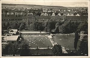 Postkarte Carte Postale Weimar Schwanseebad