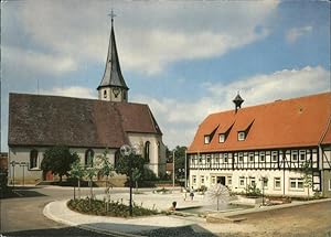 Immagine del venditore per Postkarte Carte Postale Krnbach Baden Kirche Fachwerkhaus venduto da Versandhandel Boeger