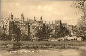 Immagine del venditore per Postkarte Carte Postale Eton & Castle College River venduto da Versandhandel Boeger
