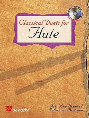 Bild des Verkufers fr Classical Duets for Flute, m. Audio-CD : Eine Reise durch die Geschichte der klassischen Musik. CD zum ben und Mitspielen (Play-Along und Demo) zum Verkauf von AHA-BUCH GmbH