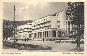 Postkarte Carte Postale Krynica Morska Ostseebad Ostpreussen Neues Kurhaus